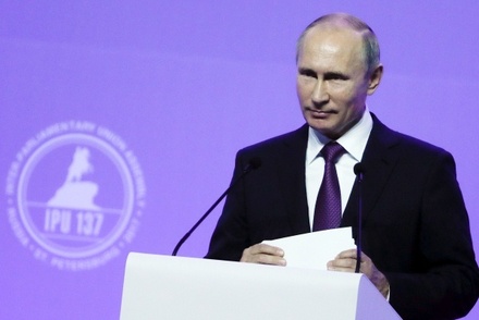 Владимир Путин призвал мировое сообщество задуматься о восстановлении Сирии