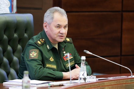 Сергей Шойгу отдал указания о режиме прекращения огня с 6 по 7 января
