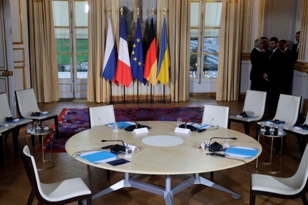 Встреча лидеров «нормандской четвёрки» началась в Париже