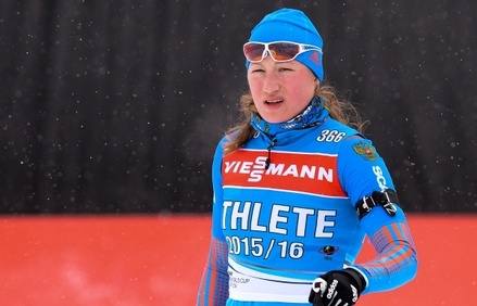 Ольга Подчуфарова выиграла спринт на этапе Кубка мира