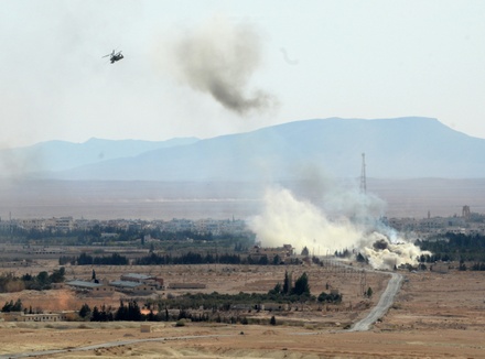 Вертолёт сирийской армии сбит ракетой в Идлибе