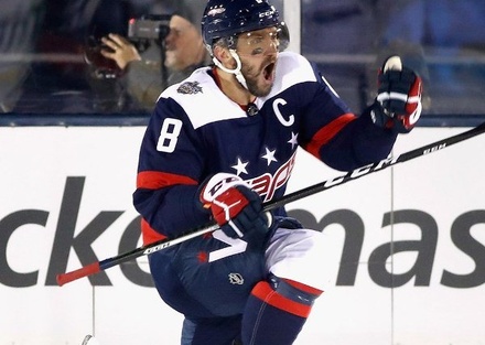 Александр Овечкин забил шестисотую шайбу в НХЛ