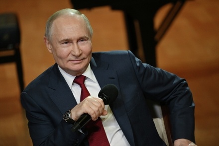 Владимир Путин назвал любовь самым главным качеством для человека