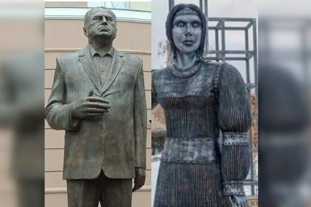 Жириновский предложил поставить скульптуру Алёнки рядом с памятником самому себе
