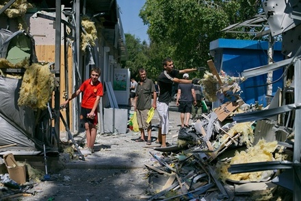 В пассажирском автобусе в Донбассе прогремел взрыв
