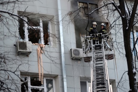 Московская полиция начала проверку по факту пожара в своём доме культуры
