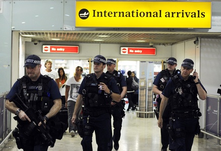 Полиция Лондона задержала подозреваемого в терроризме гражданина Турции