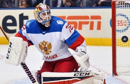 Вратарь Сергей Бобровский признан первой звездой НХЛ 