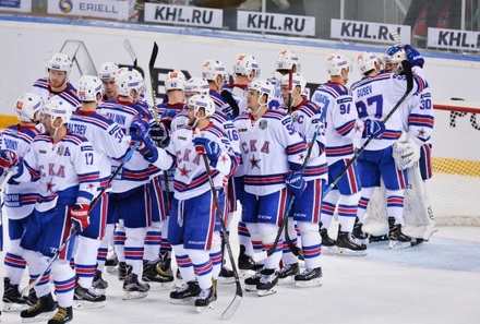 СКА потерпел первое поражение в сезоне КХЛ