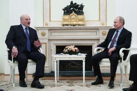 Переговоры Путина и Лукашенко в Кремле продлились почти четыре часа