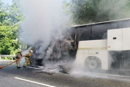 Десять человек пострадали при столкновении автобусов на Кубани
