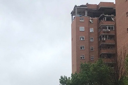 В многоэтажном доме в Мадриде прогремел взрыв