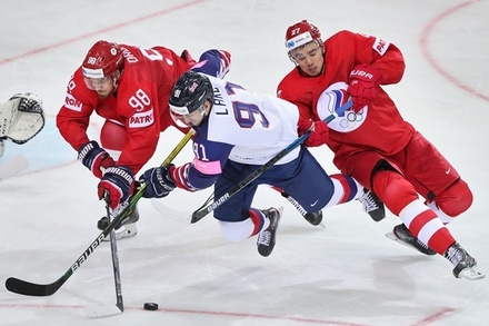 Сборная России разгромила команду Великобритании на ЧМ по хоккею