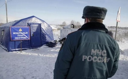 Почти полторы тысячи пунктов питания и обогрева развёрнуто в России из-за морозов