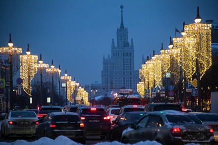 Декабрь 2023 года стал самым тёмным месяцем в Москве