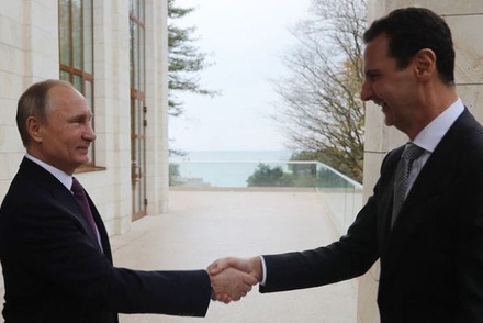 Владимир Путин встретился в Сочи с Башаром Асадом