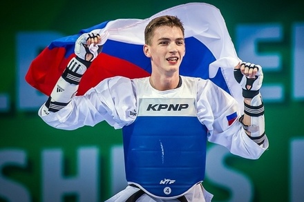 Российский тхэквондист Максим Храмцов стал чемпионом Европы в весе до 80 кг