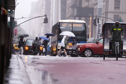 Власти Нью-Йорка предупредили о риске подтоплений из-за дождей