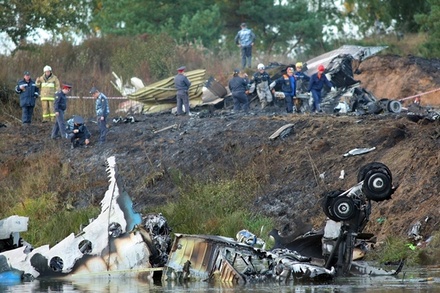 Дело о крушении самолёта с хоккеистами «Локомотива» прекращено