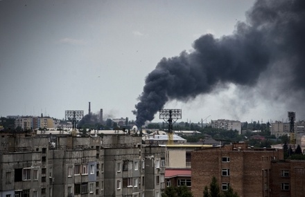 Украинская авиация атаковала пригород Луганска
