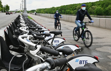 С начала сезона в Москве услугами велопроката  воспользовались более 2,5 млн раз
