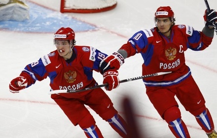 Хоккеисты сборной России вышли в плей-офф молодёжного чемпионата мира