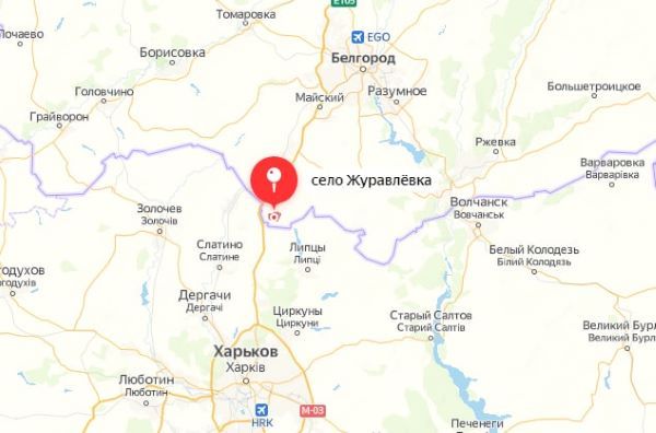 Село сподарюшино белгородской области на карте