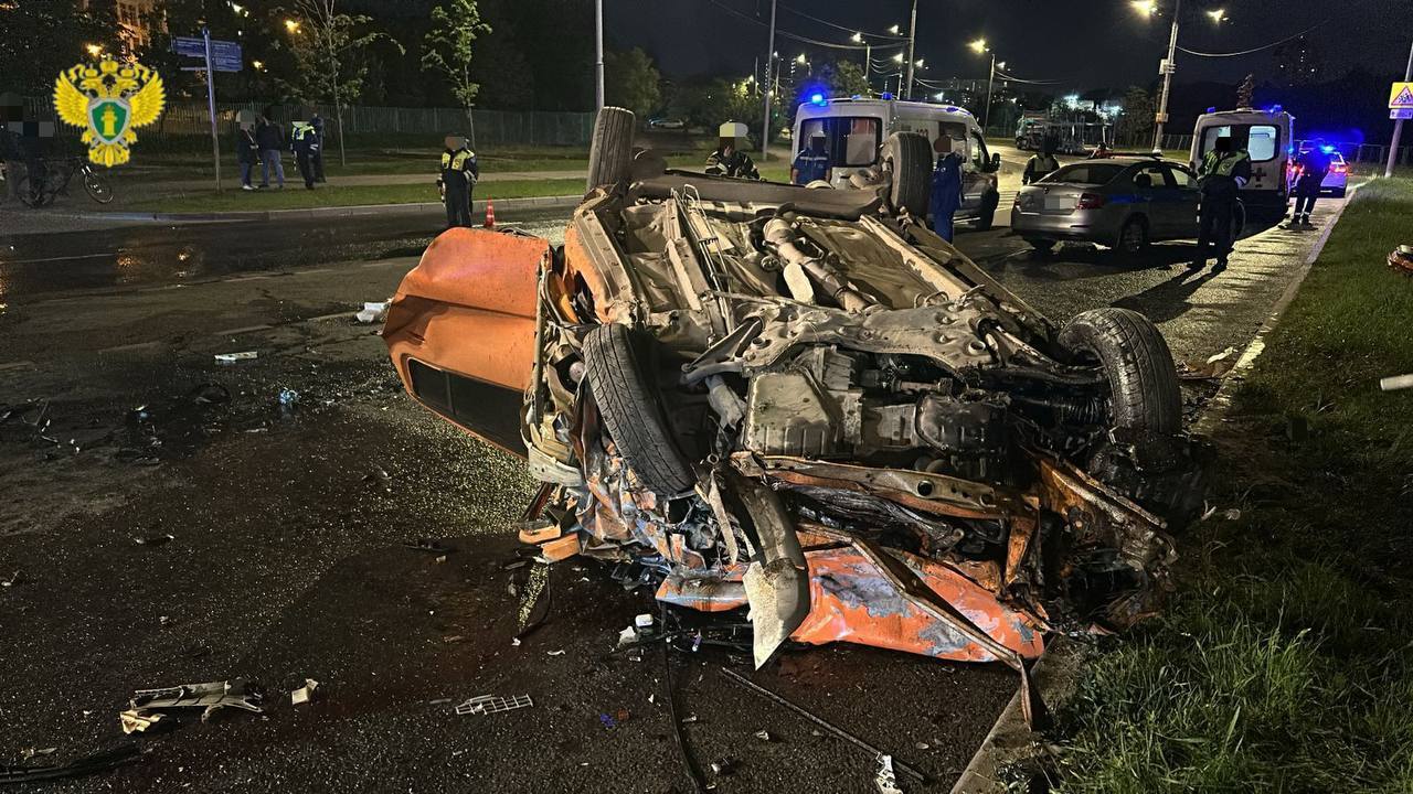 Три человека погибли при ДТП в Москве